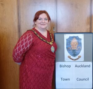 Councillor Katie Eliot, Mayor of Bishop Auckland