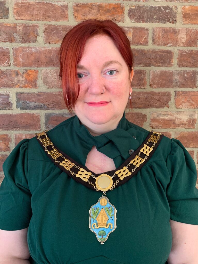 Mayor of Bishop Auckland, Councillor Katie Eliot