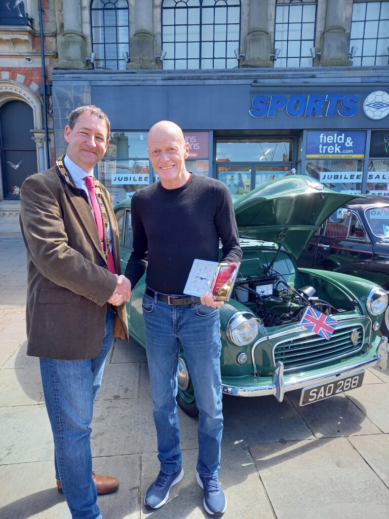 Best In Show – Mayors choice from the Platinum Car Show.