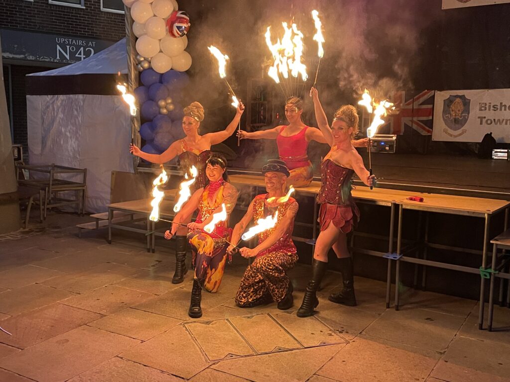 La Flamo – The Fire Dancing Troupe.